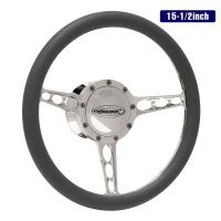Budnik Steering Wheel Tri-Oval 15-1/2inch