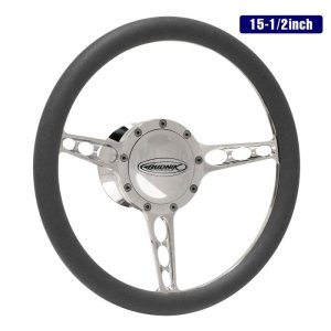 画像1: Budnik Steering Wheel Tri-Oval 15-1/2inch