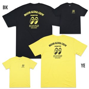 画像1: in4mation x MOON Aloha Crew Tシャツ