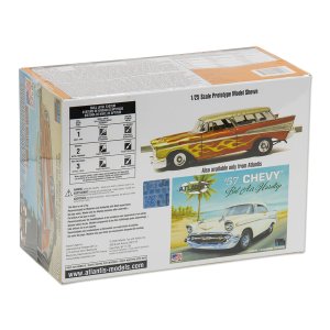 画像2: 1/25 '57 Chevy Nomad 2 Door Station Wagon Plastic プラスチック モデル キット