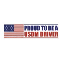 South Bay Imports PROUD TO BE A USDM DRIVER 1990s バンパー ステッカー