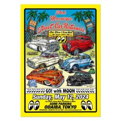 36th MOONEYES Street Car Nationals (R) 2024 ポスター