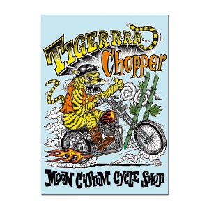 画像2: MCCS Tiger Chopper ステッカー