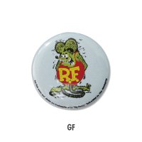 Rat Fink カンバッジ グリーン フィンク