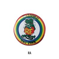 Rat Fink カンバッジ レインボー フィンク