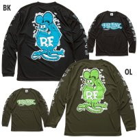 Rat Fink Quick Dry ロングスリーブ Tシャツ