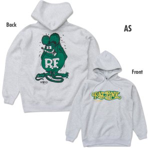 画像2: Rat Fink Big Fink プルオーバー フーディー