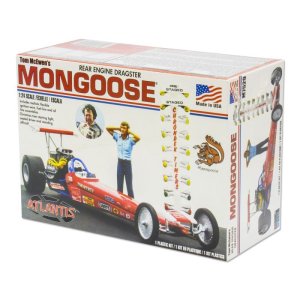 画像1: 1/24 Tom McEwen's Mongoose Dragster プラスチック モデル キット