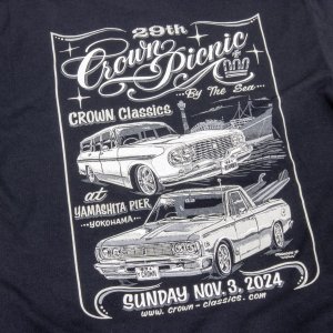 画像5: 【受注/11月末お届け予定】29th CROWN Picnic イベント Tシャツ