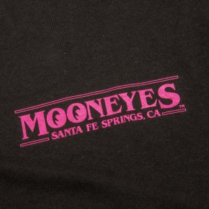 画像5: MOON Big Eyeshape ロングスリーブ Tシャツ ブラック/ピンク