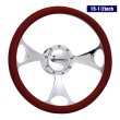 画像1: Budnik Steering Wheel 430 15-1/2inch (1)