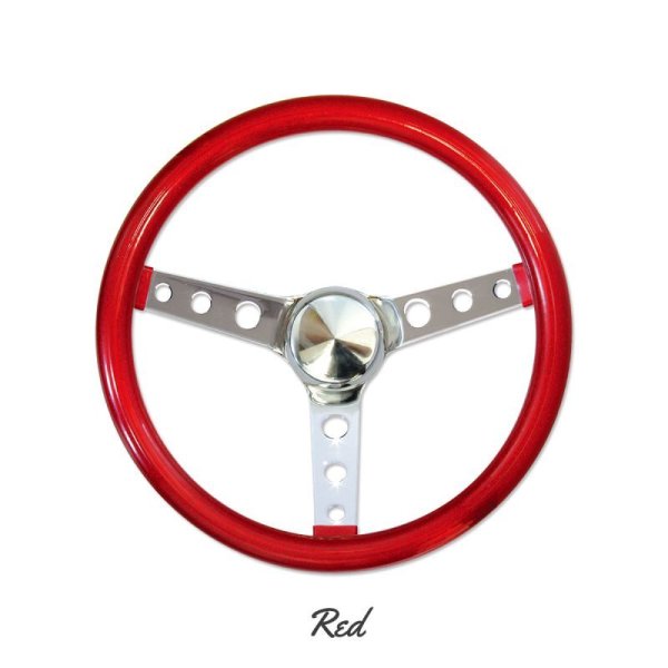 California Metal Flake Steering Wheels 3-Holes 34cm(13.5