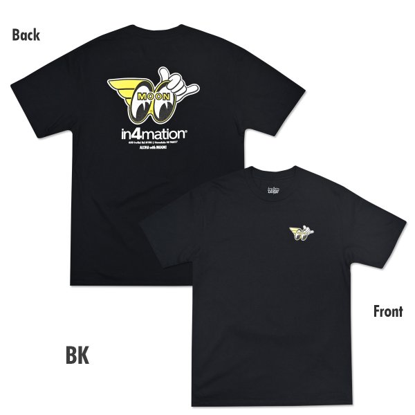 画像3: in4mation x MOONEYES Express Tシャツ (3)