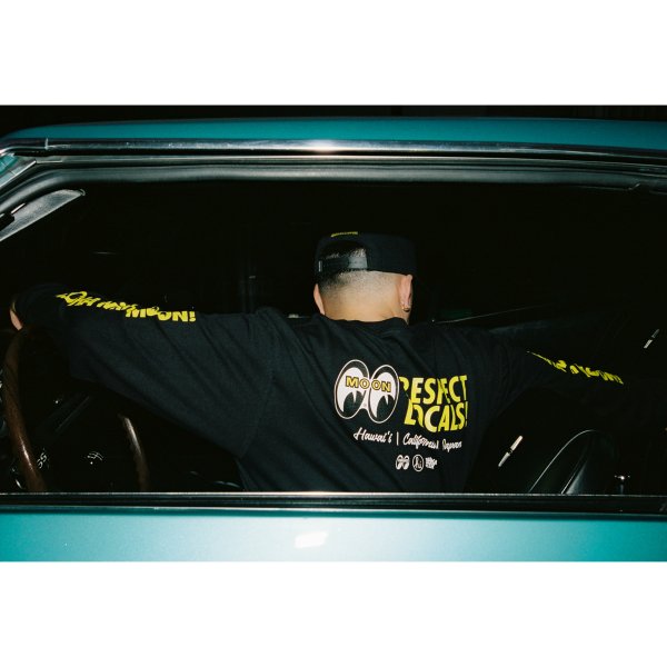 画像5: in4mation x MOONEYES Respect Locals ロングスリーブ Tシャツ (5)