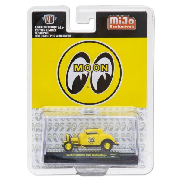 画像1: 【CHASE】M2 Machines x MOONEYES 1/64 1932 Ford Roadster Three Window Coupe (1)