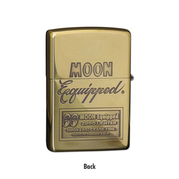 MOON Equipped Zippo ライター (Brass)