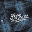 画像8: MOON Custom Cycle Shop ウール チェック シャツ (8)