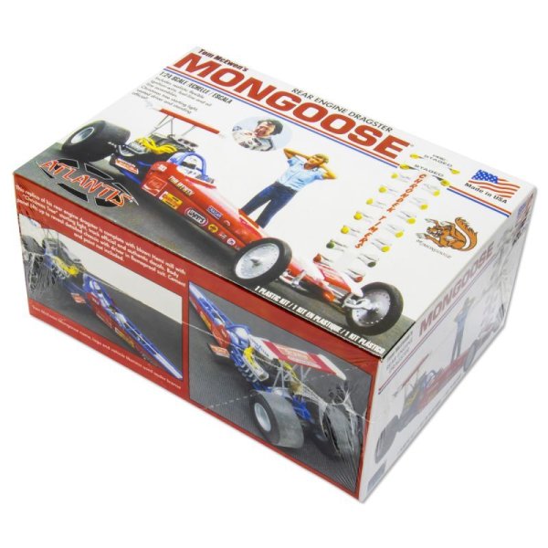 画像2: 1/24 Tom McEwen's Mongoose Dragster プラスチック モデル キット (2)