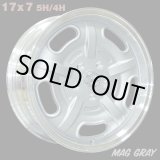 画像: Speed Master Wheel 17×7 5H【マググレー】