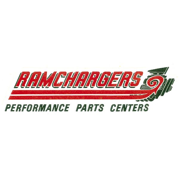 画像1: ホットロッド ステッカー RAMCHARGERS ステッカー (1)