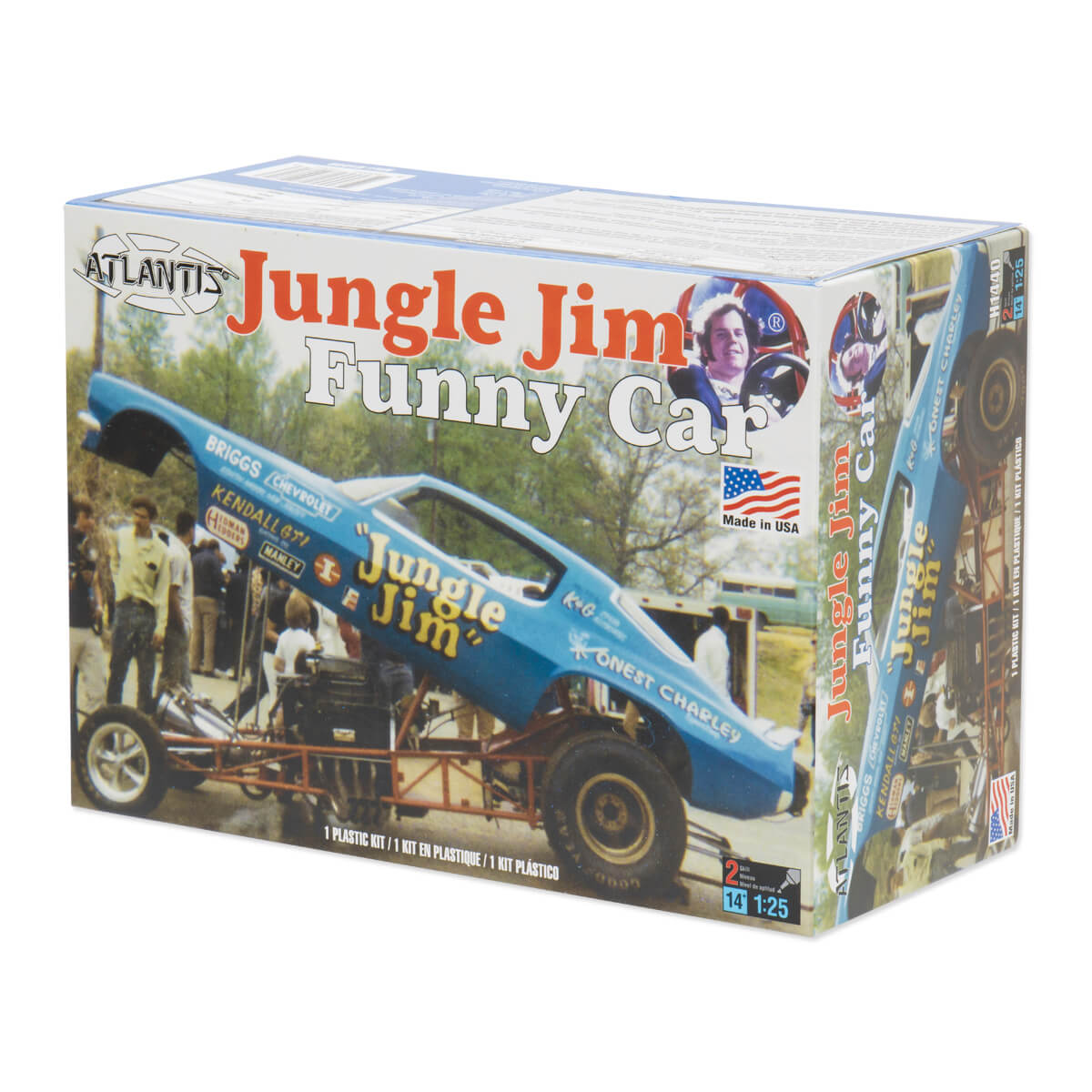 1/25 Jungle Jim Camaro Funny Car プラスチック モデル キット