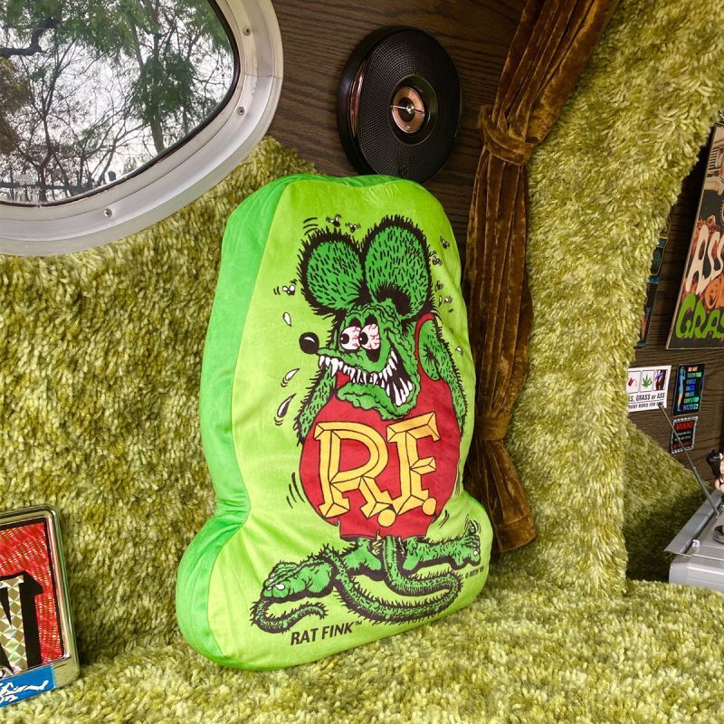 Rat Fink ダイカット クッション